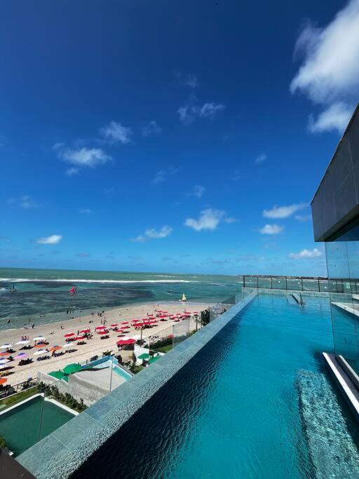 Ferienwohnung Flat De Luxo Beira-Mar Em Pôrto das Galinhas Exterior foto