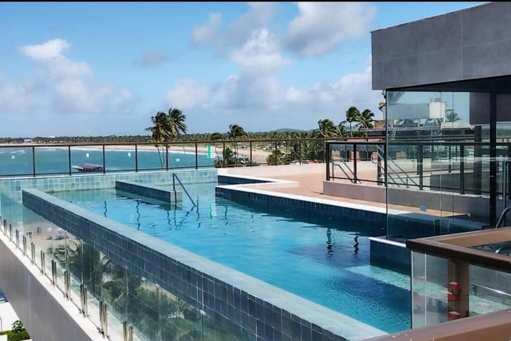Ferienwohnung Flat De Luxo Beira-Mar Em Pôrto das Galinhas Exterior foto