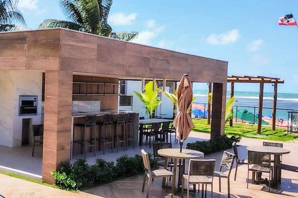 Ferienwohnung Flat De Luxo Beira-Mar Em Pôrto das Galinhas Exterior foto